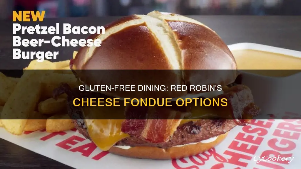 is red robin cheese fondue gluten free