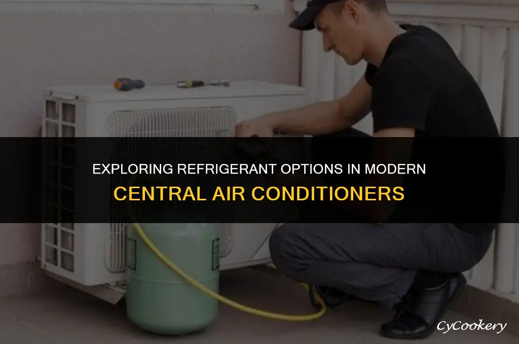 is refrigerant available in new central air conditioner
