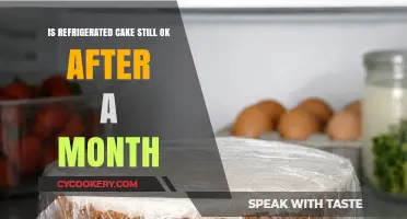 The Shelf Life of Refrigerated Cake: A Month Later
