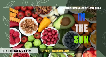 Sun-Exposed Refrigerated Food: Safe to Eat or Toss?