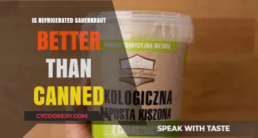 Refrigerated vs. Canned Sauerkraut: Which Fermented Option Reigns Supreme?