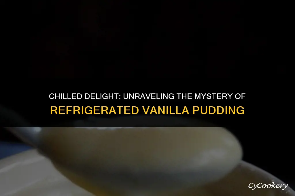 is refrigerated vanilla pudding the packet or premade