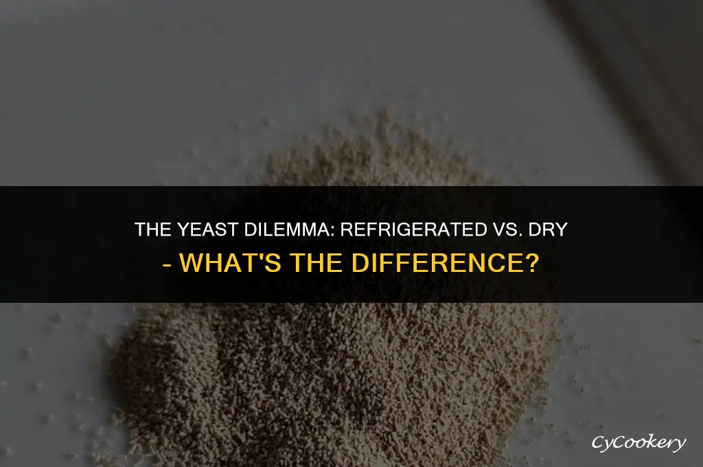 is refrigerated yeast the same as dry yeast