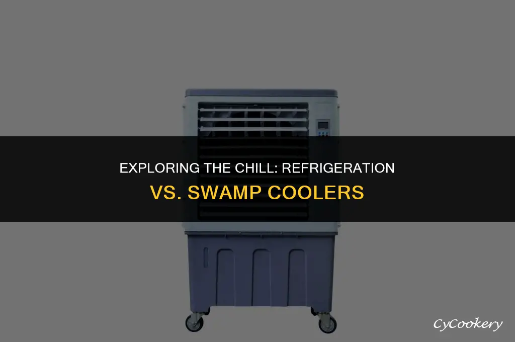 is refrigeration cooling the same as a swamp cooler
