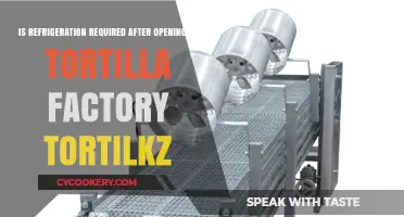 Tortilla Factory Tortilkz: Refrigeration Recommendations Post-Opening