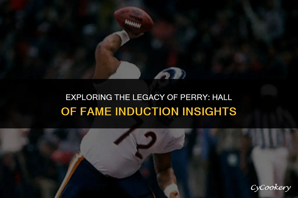 is refrigerator perry in the hall of fame