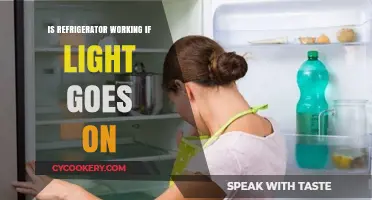 Refrigerator Light On: Does It Mean Your Fridge Is Working?