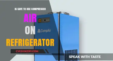 Chilling Facts: The Safety of Using Compressed Air on Your Fridge
