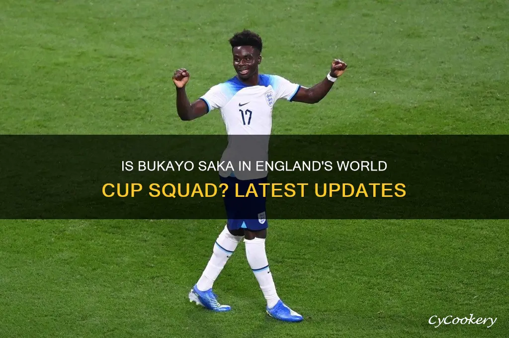 is saka playing for england in the world cup