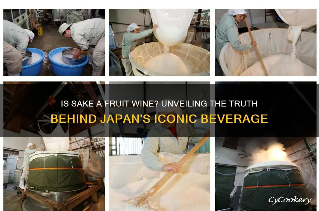 is sake a fruit wine