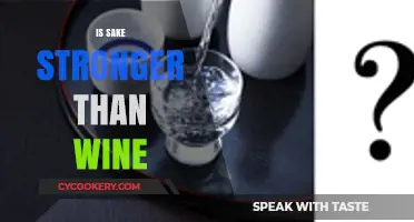 Sake vs. Wine: Comparing Alcohol Content and Strength Differences