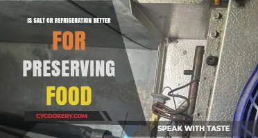 Chilling Debate: Salt vs. Refrigeration in Food Preservation Showdown