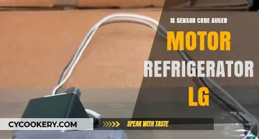 LG Refrigerator Auger Motor Sensor Code Troubleshooting Guide