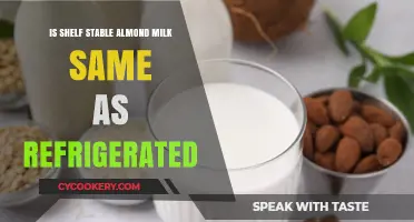 Decoding Almond Milk: Shelf Stable vs. Refrigerated - What's the Difference?