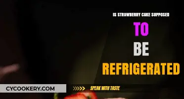 Should Strawberry Cake Be Refrigerated? Storage Tips for Freshness