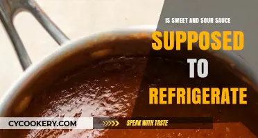 Chill or Not: The Sweet and Sour Sauce Refrigeration Debate