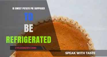Chilling or Not: The Great Sweet Potato Pie Refrigeration Debate