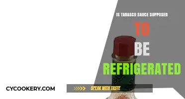 Should Tabasco Sauce Be Refrigerated? The Ultimate Storage Guide