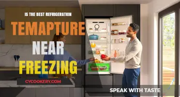 Optimal Refrigeration: Is Near-Freezing Temperature the Best for Food Storage?