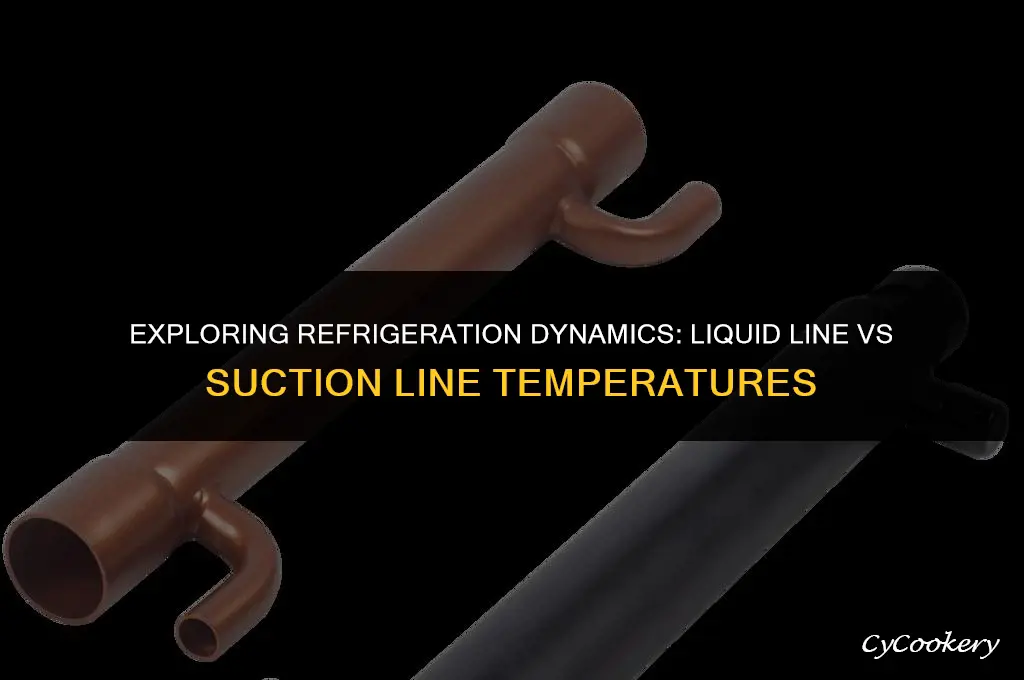 is the liquid line hotter than suction refrigeration