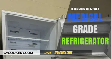 Exploring the Sanyo SR-4310W: A Medical-Grade Refrigerator?