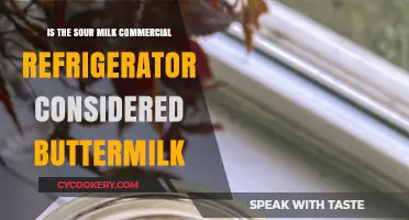 Exploring the Confusion: Sour Milk vs. Buttermilk in Commercial Refrigeration