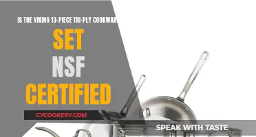 Viking 13-Piece Tri-Ply Cookware Set: NSF Certified Quality?