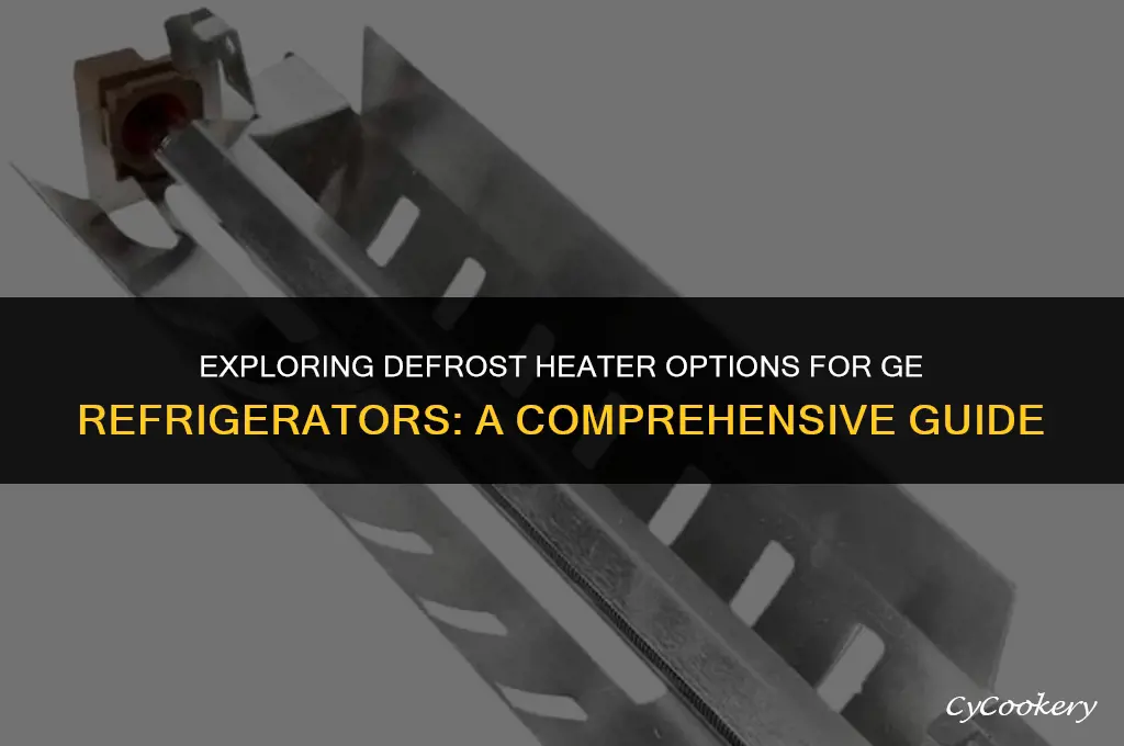 is their a defrost heater for ge refrigerator