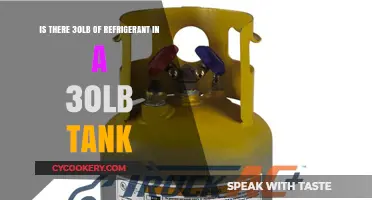 Exploring Refrigerant Tanks: Does a 30lb Tank Always Contain 30lb of Refrigerant?