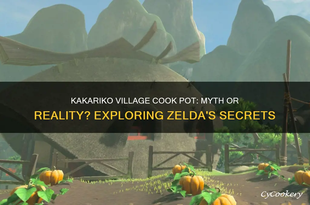 is there a cook pot in kakariko village