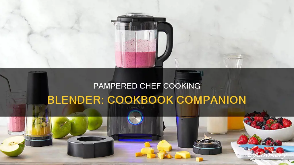 is there a cookbook for the pampered chef cooking blender