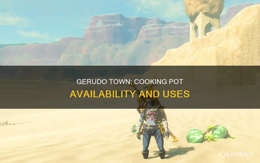 is there a cooking pot in gerudo town