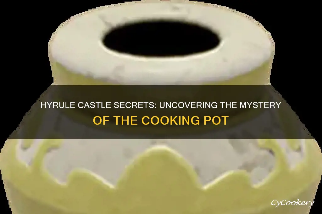 is there a cooking pot in hyrule castle