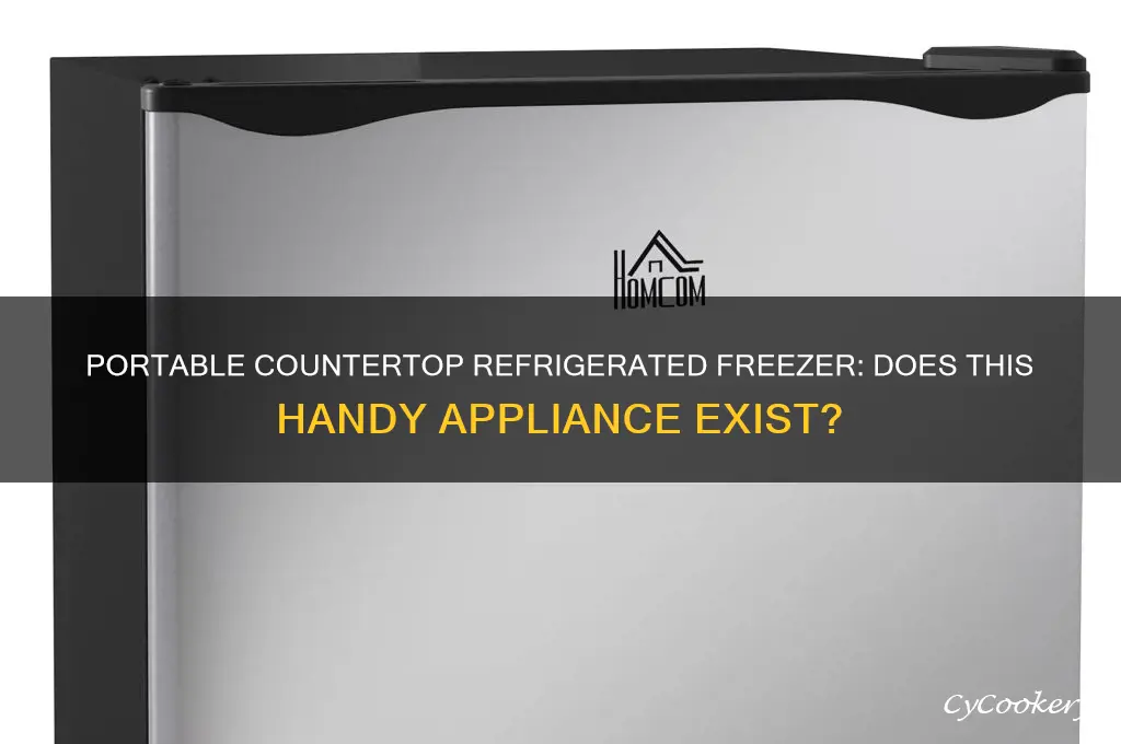is there a countertop refrigerated portable freezer