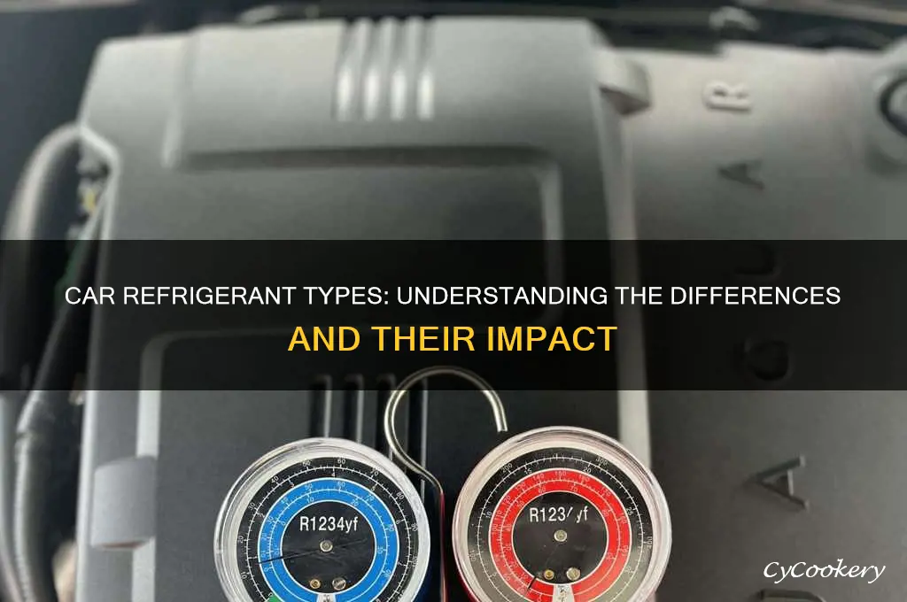 is there a difference between car refrigerant