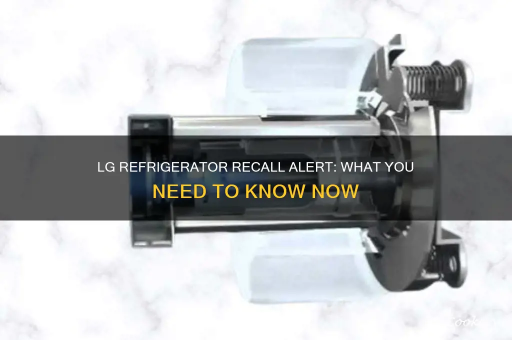 is there a recall for lg refrigerators