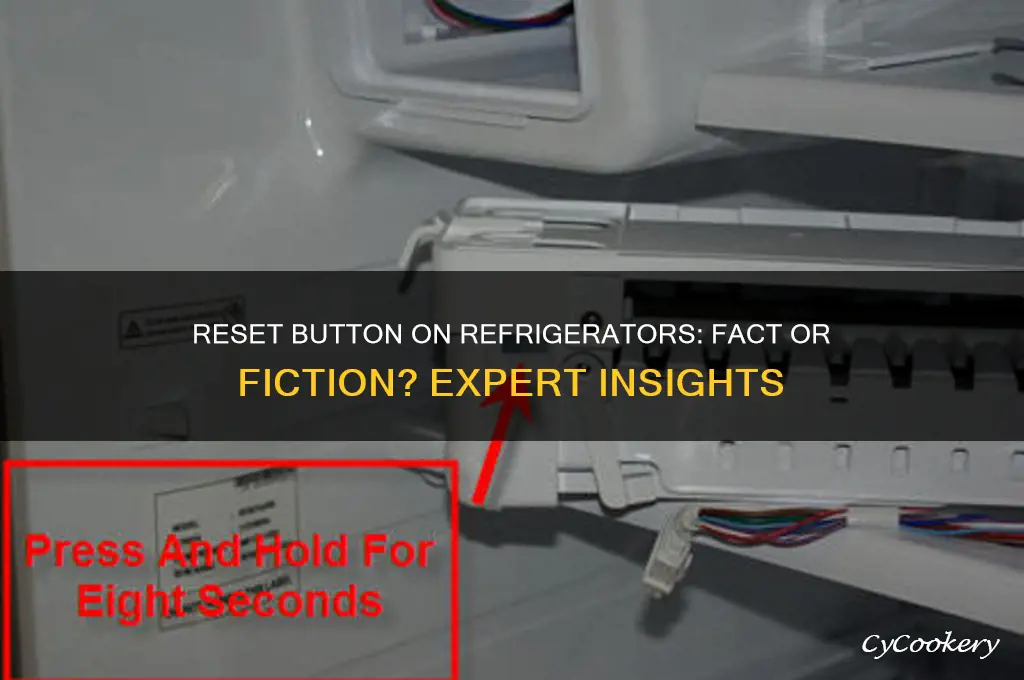 is there a reset button on refrigerators