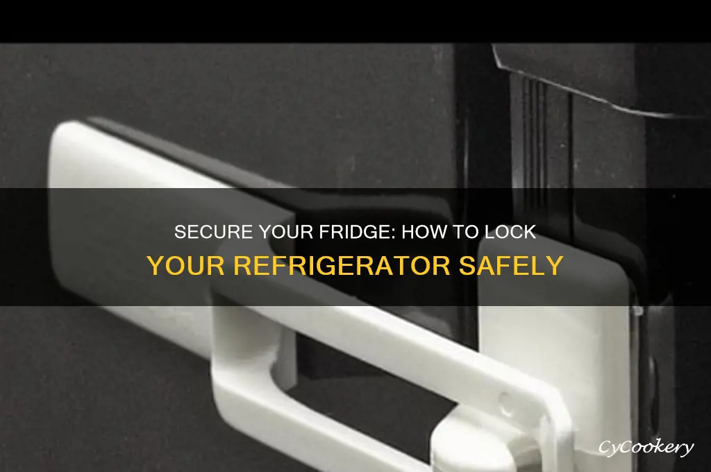 is there a way to lock refrigerator