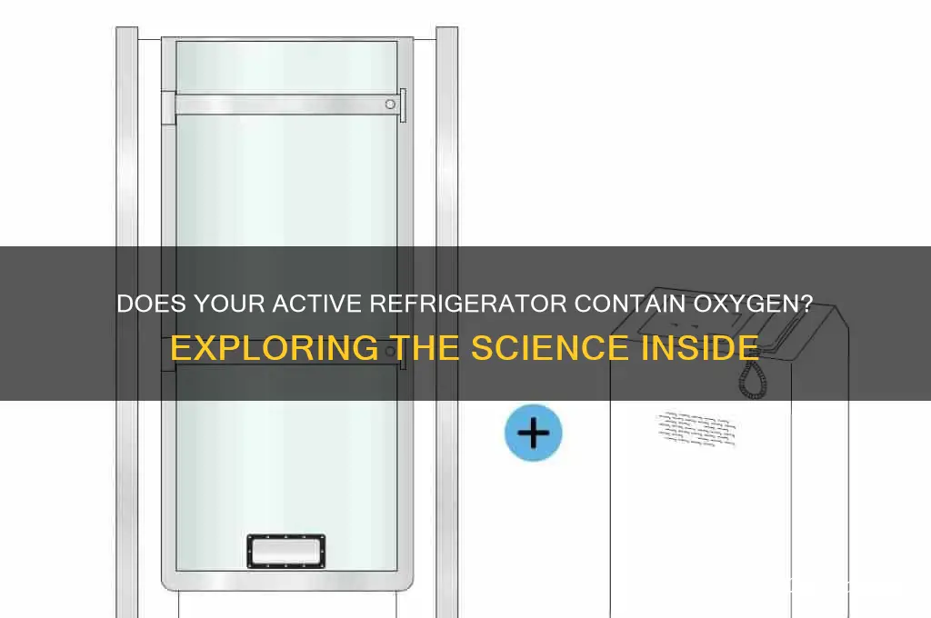 is there oxygen in an active refrigerator