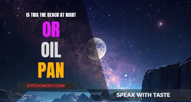 The Beach at Night or an Oil Pan: What's the Difference?