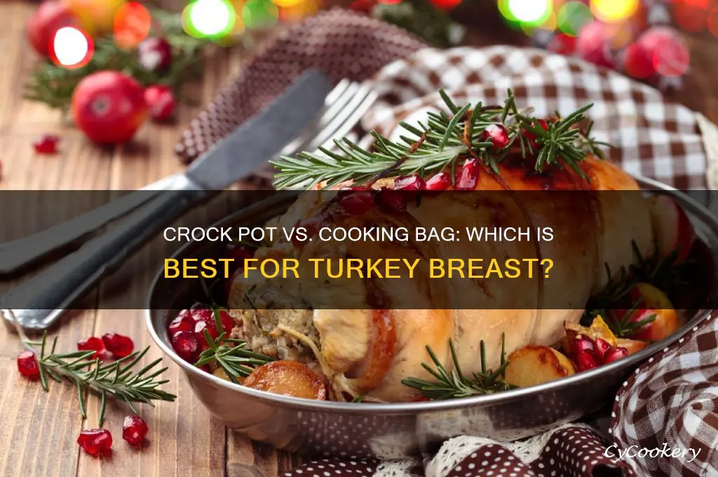 is turkey breast better in crock pot or cooking bag
