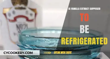 Should Vanilla Extract Be Refrigerated? Storage Tips for Freshness
