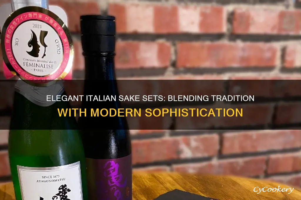italian sake set