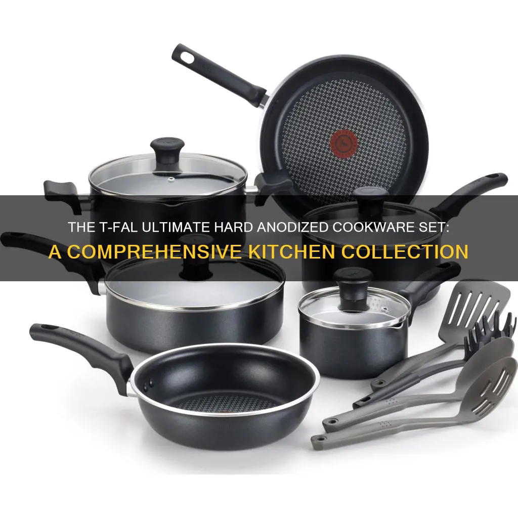 items qty price t-fal ultimate hard anodized 14-piece cookware set