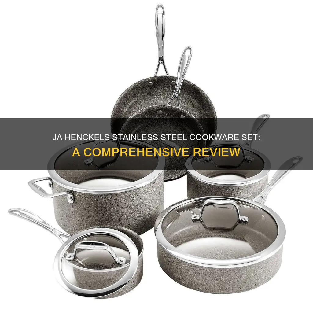 ja henckels 10 piece stainless steel cookware set reviews