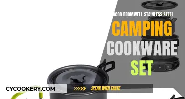 **"Adventure-Ready Cooking: Exploring the Jacob Bromwell Stainless Steel Camping Cookware Set"**