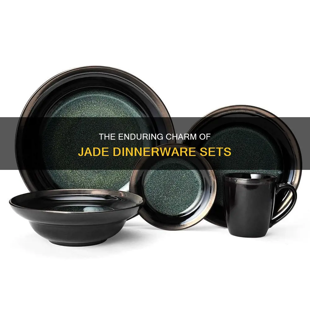 jade dinnerware set