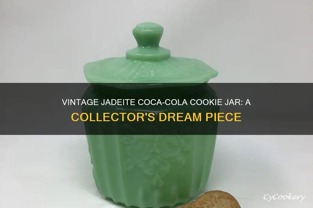 jadeite drink coca cola cookie jar
