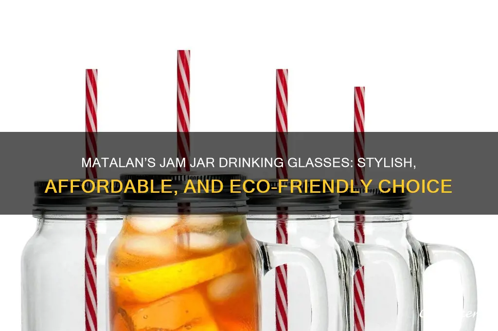 jam jar drinking glasses matalan