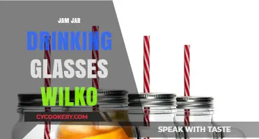 Stylish Wilko Jam Jar Glasses: Perfect for Eco-Friendly Drinks